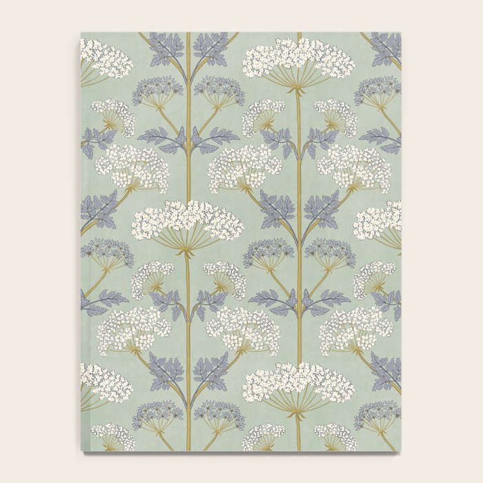 Vintage Sage Floral Notebook Gallery Image 4