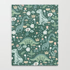Folk Floral Dinosaur Notebook Gallery Image 4
