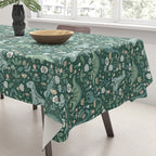 Folk Floral Dinosaur Tablecloth Gallery Image 3