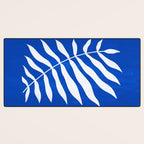 Wild Ferns: Persian Blue Edition Desk Mat Gallery Image 3