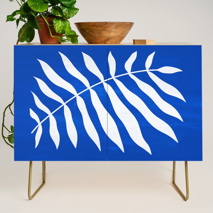 Wild Ferns: Persian Blue Edition Credenza Gallery Image 1