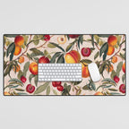 Vintage Fruit Pattern XXIII Desk Mat Gallery Image 1