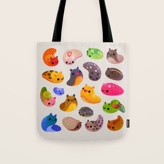 Land slug - bright Tote Bag Gallery Image 1
