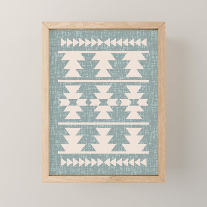 Southwestern Pattern 127 Mini Art Print Gallery Image 1