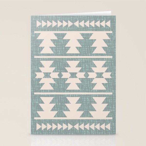 Southwestern Pattern 127 Stationery Card Gallery Image 1