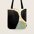 shapes organic mid century modern Tote Bag Gallery Image 1
