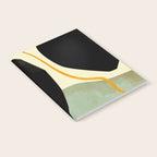 shapes organic mid century modern Notebook Gallery Image 2