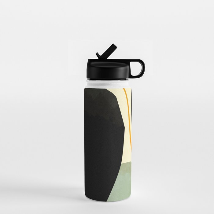 shapes organic mid century modern Water Bottle Gallery Image 1