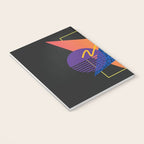 Memphis pattern 113 - 80s / 90s Retro Notebook Gallery Image 3