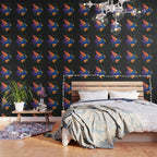 Memphis pattern 113 - 80s / 90s Retro Wallpaper Gallery Image 3