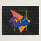 Memphis pattern 113 - 80s / 90s Retro Jigsaw Puzzle Gallery Image 1