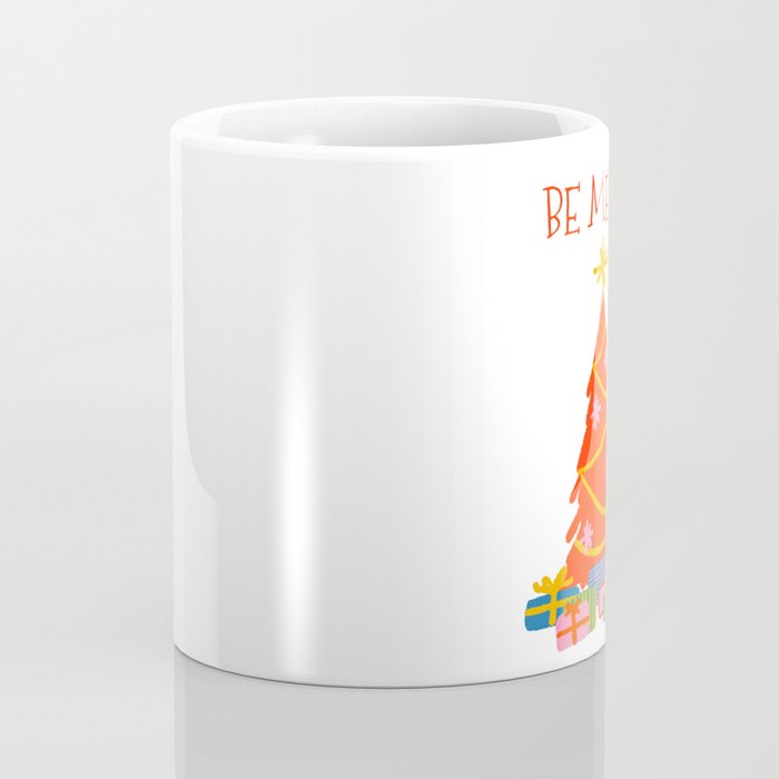 Be Merry Cute and Colorful Christmas Coffee Mug Gallery Image 4