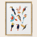 Tropical Jungle Birds Serving Tray Gallery Image 1