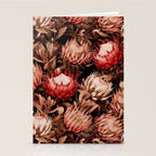 Protea Garden Night Stationery Card Gallery Image 2