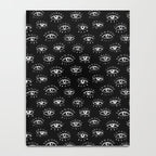Evil Eye - Black and White Notebook Gallery Image 4
