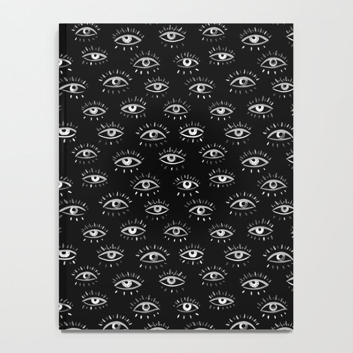 Evil Eye - Black and White Notebook Gallery Image 4