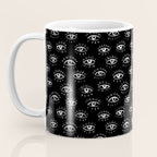 Evil Eye - Black and White Coffee Mug Gallery Image 3