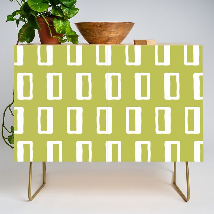 Chad Pattern Chartreuse 22 Credenza Gallery Image 1