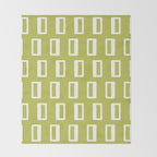 Chad Pattern Chartreuse 22 Throw Blanket Gallery Image 2