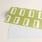 Chad Pattern Chartreuse 22 Wrapping Paper Gallery Image 2