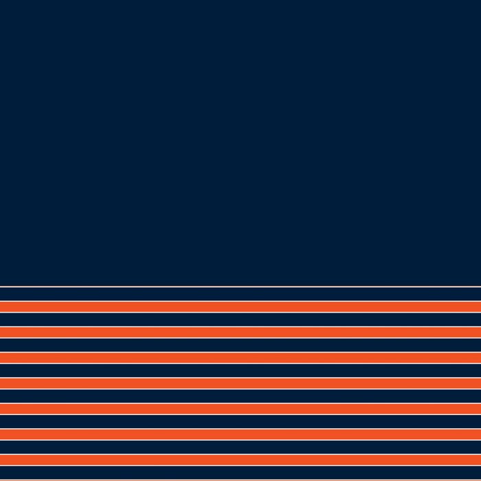 Minimal Indigo Orange Lines Coffee Mug Gallery Image 2