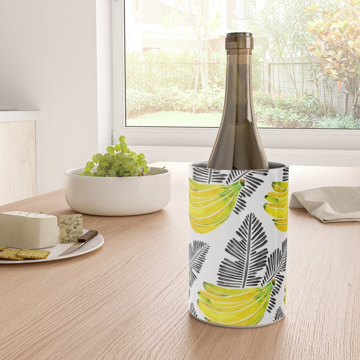 Banana Bunch - Yellow & Black Palette Wine Chiller Gallery Image 4