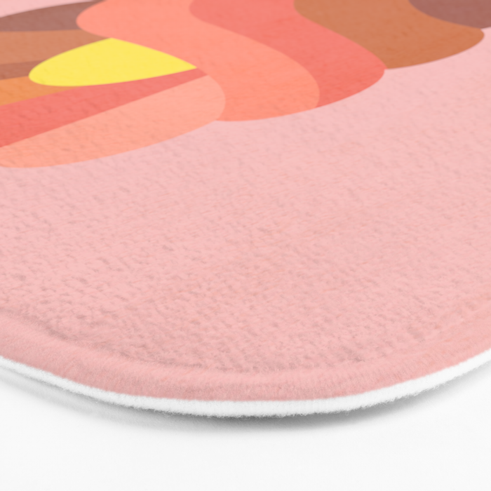 Full Bloom Girl Power Portrait Bath Mat Gallery Image 3