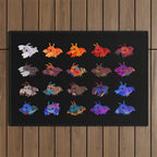 Crayfish Outdoor Rug Gallery Image 1