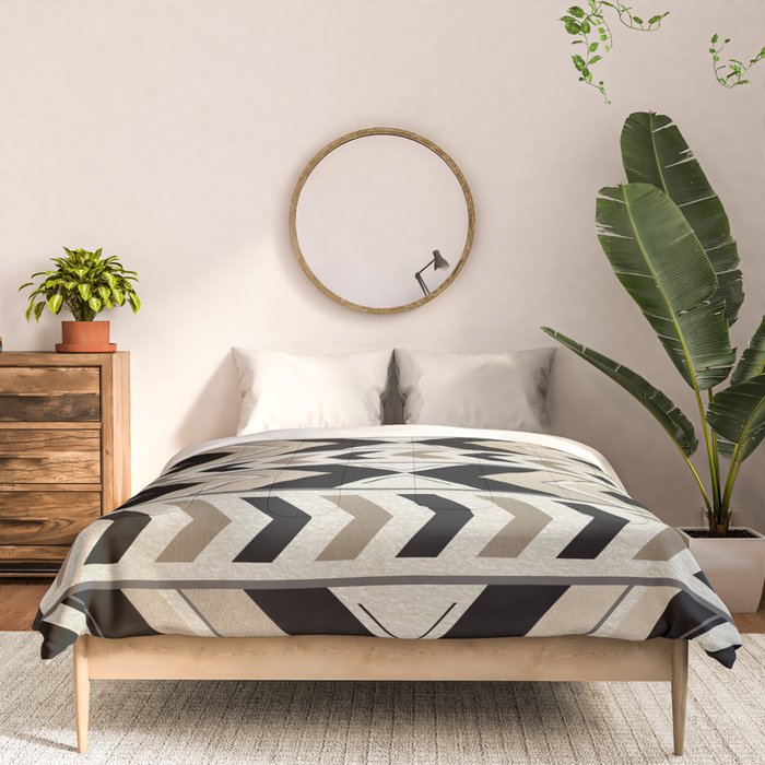 Tribal Arrow Boho Pattern #1 #aztec #decor #art #society6 Comforter Gallery Image 3