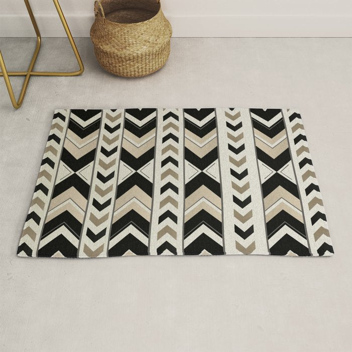 Tribal Arrow Boho Pattern #1 #aztec #decor #art #society6 Rug Gallery Image 1
