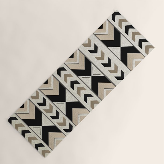 Tribal Arrow Boho Pattern #1 #aztec #decor #art #society6 Yoga Mat Gallery Image 1