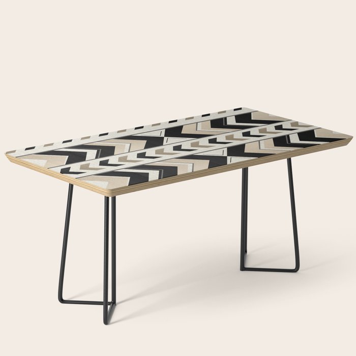 Tribal Arrow Boho Pattern #1 #aztec #decor #art #society6 Coffee Table Gallery Image 1