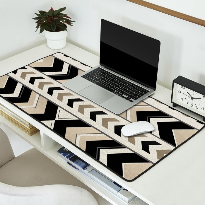 Tribal Arrow Boho Pattern #1 #aztec #decor #art #society6 Desk Mat Gallery Image 2