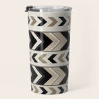 Tribal Arrow Boho Pattern #1 #aztec #decor #art #society6 Travel Mug Gallery Image 3
