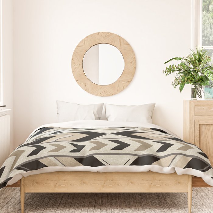 Tribal Arrow Boho Pattern #1 #aztec #decor #art #society6 Duvet Cover Gallery Image 3