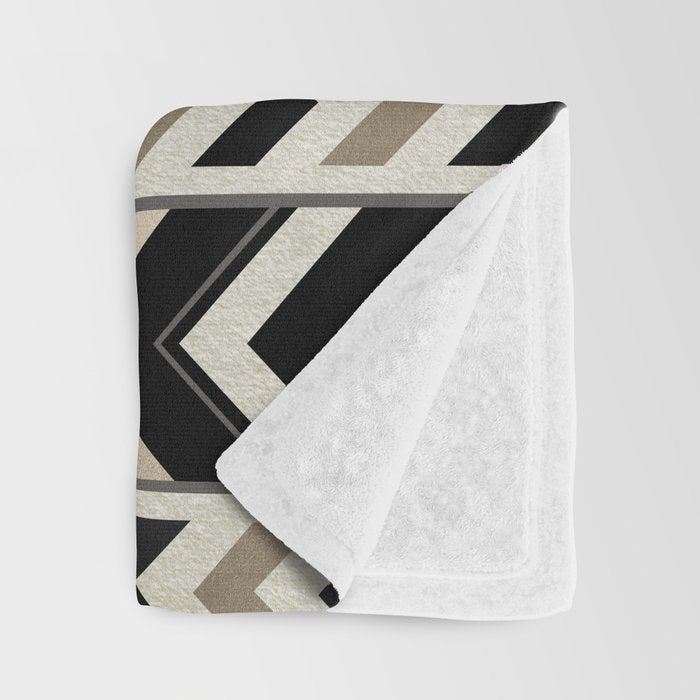 Tribal Arrow Boho Pattern #1 #aztec #decor #art #society6 Throw Blanket Gallery Image 3