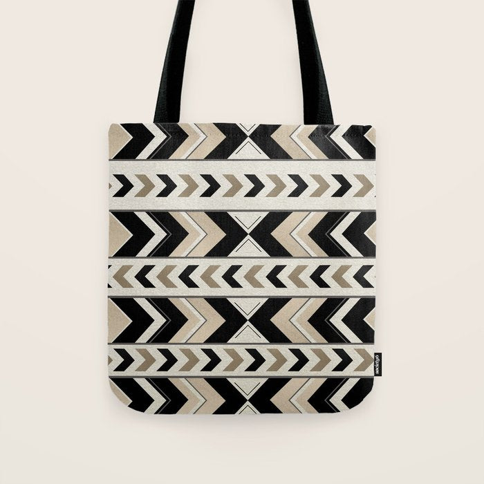 Tribal Arrow Boho Pattern #1 #aztec #decor #art #society6 Tote Bag Gallery Image 1