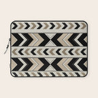 Tribal Arrow Boho Pattern #1 #aztec #decor #art #society6 Laptop Sleeve Gallery Image 1
