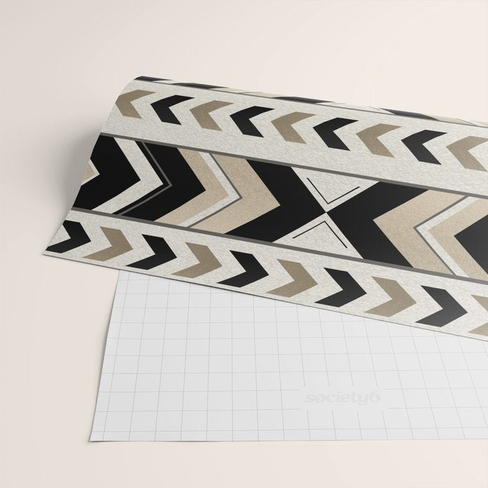 Tribal Arrow Boho Pattern #1 #aztec #decor #art #society6 Wrapping Paper Gallery Image 2