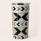 Tribal Arrow Boho Pattern #1 #aztec #decor #art #society6 Travel Mug Gallery Image 1