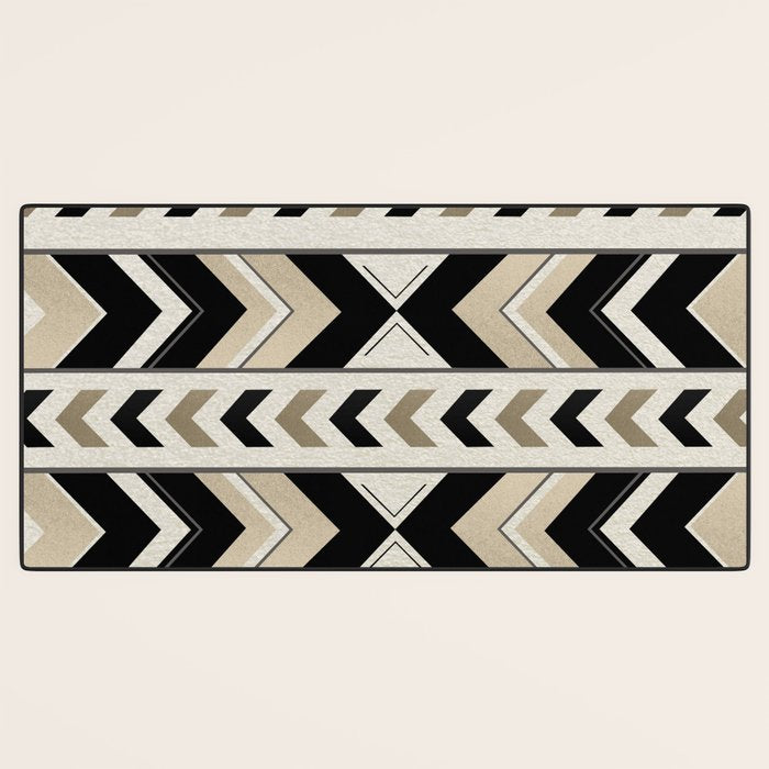 Tribal Arrow Boho Pattern #1 #aztec #decor #art #society6 Desk Mat Gallery Image 3
