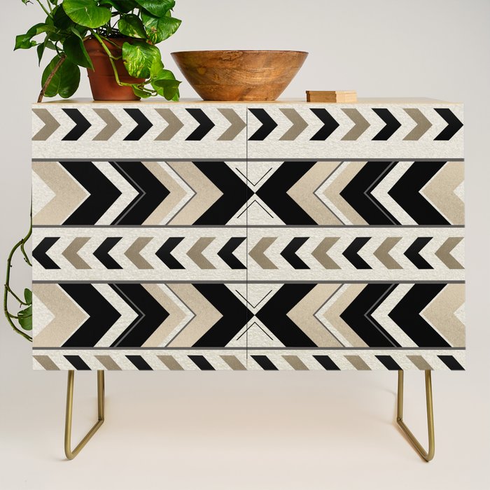Tribal Arrow Boho Pattern #1 #aztec #decor #art #society6 Credenza Gallery Image 1
