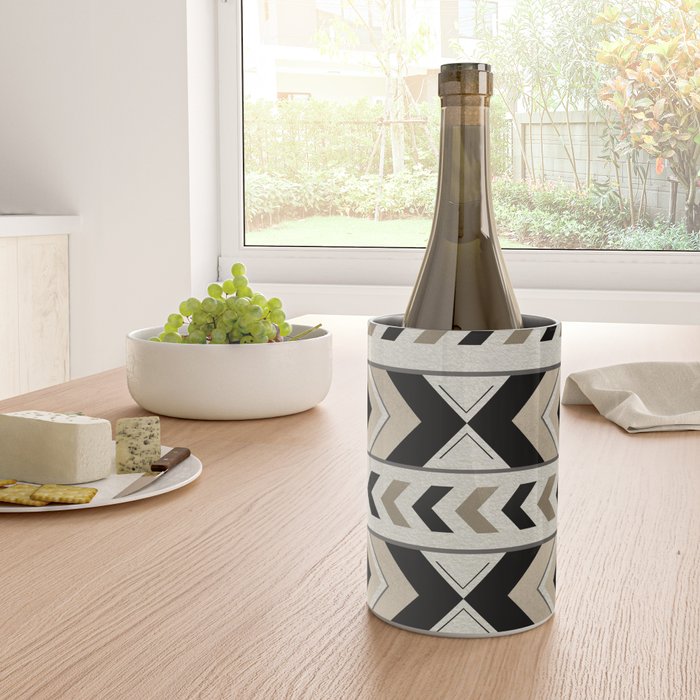 Tribal Arrow Boho Pattern #1 #aztec #decor #art #society6 Wine Chiller Gallery Image 4