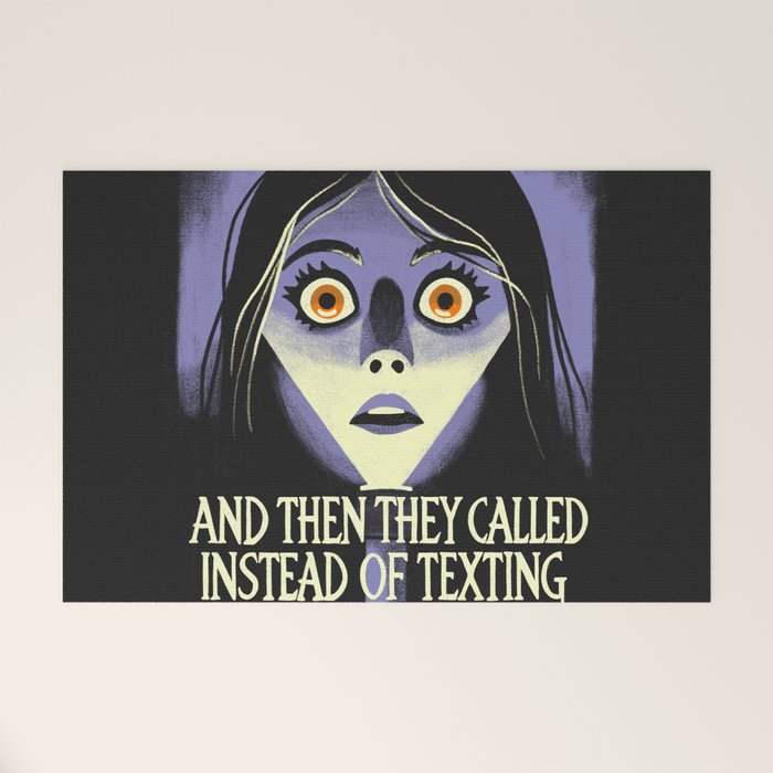 The horror of a phone call Welcome Mat Gallery Image 1