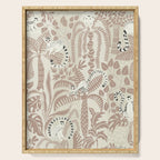 Jungle adventure warm earthy Serving Tray Gallery Image 1