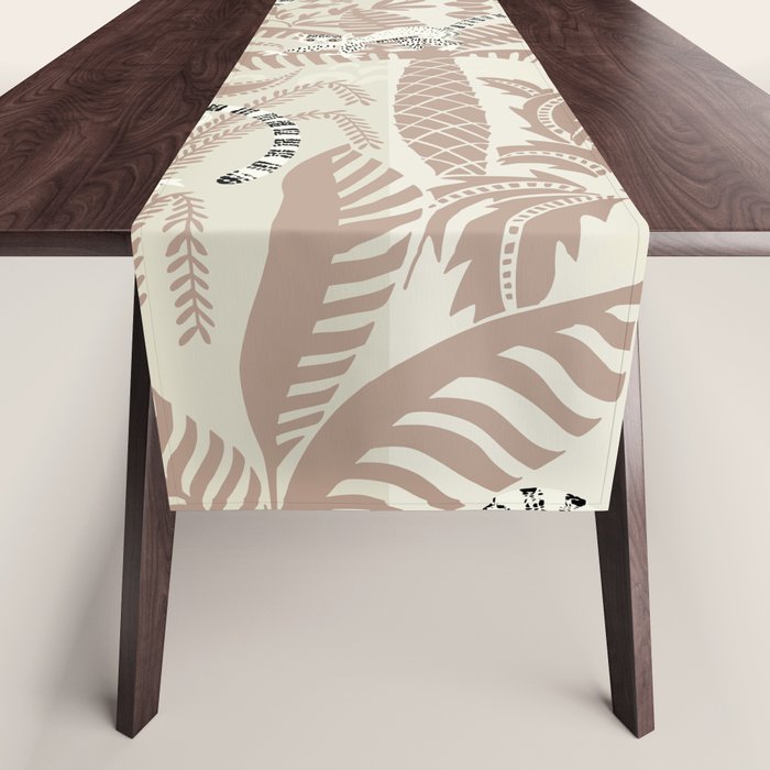 Jungle adventure warm earthy Table Runner Gallery Image 1