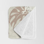 Jungle adventure warm earthy Throw Blanket Gallery Image 3