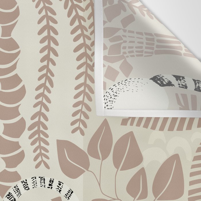 Jungle adventure warm earthy Wall Tapestry Gallery Image 3