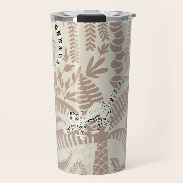 Jungle adventure warm earthy Travel Mug Gallery Image 1