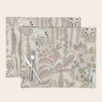 Jungle adventure warm earthy Placemat Gallery Image 1